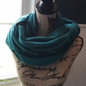American Apparel Teal Infinity Scarf